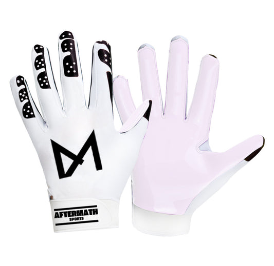 Football Gloves (White)
