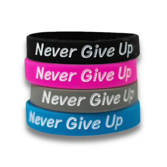 “Never Give Up” Band Bundle