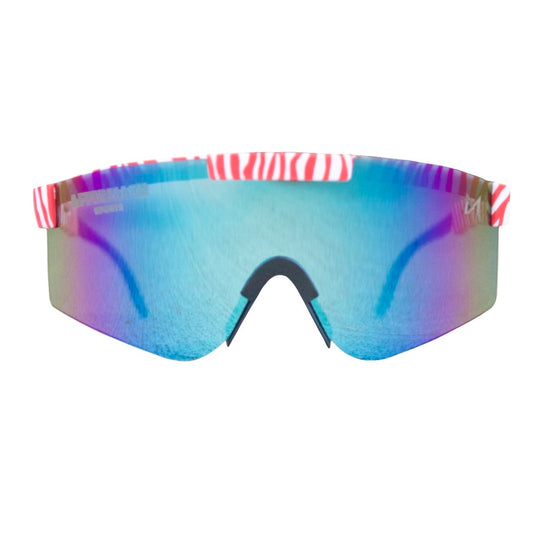Sports Sunglasses (Red, White, and Blue)